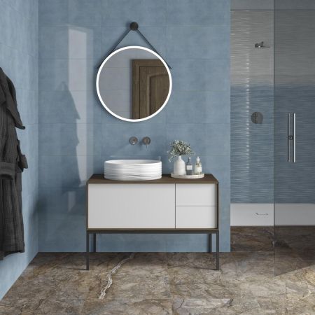 Раковина ARTBASIN Sabbia накладная 50, белая матовая, артикул SA.wb.50\WHT.M