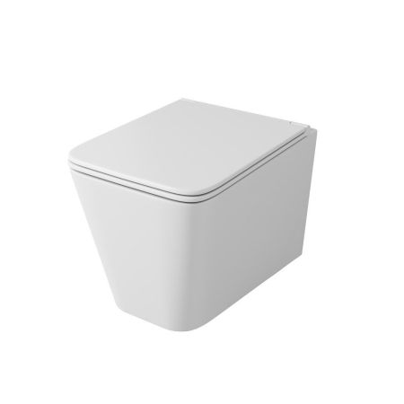 Унитаз подвесной безободковый OWL Vatter Ruta-H с сиденьем DP микролифт, артикул OWLT190401