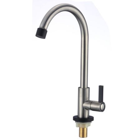 Кран на одну воду Savol SUS7002-1, сатин, артикул SUS7002-1