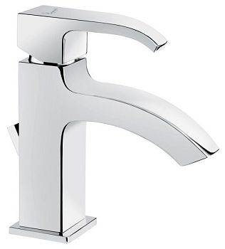 Emmevi Niagara, однорычажный смеситель для раковины без донного клапана, цвет хром