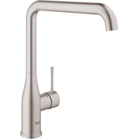 Смеситель для кухни GROHE Essence+ с высоким изливом, суперсталь (30269DC0)