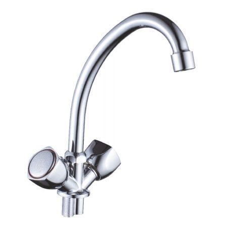 Смеситель для кухни Cron CN4009-2, хром, артикул CN4009-2