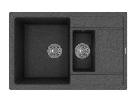 Кухонная мойка Florentina ЛИПСИ 20.250.D0780.102, черный, артикул 20.250.D0780.102