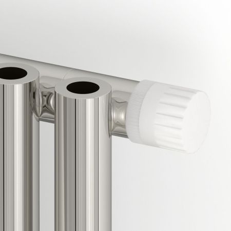 Отопительный радиатор ЭСТЕТ-0 н/ж EU50 правый 500х225 / 5 сек (Шампань), артикул 020-0321-5005