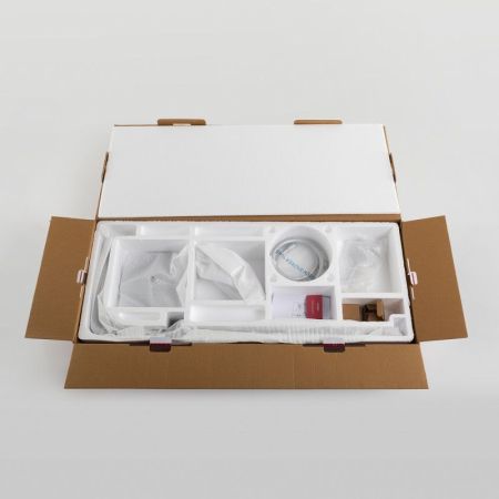 RELAX-CVD-01 Душевая стойка со смесителем и изливом, хром, артикул RELAX-CVD-01