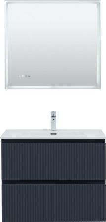 Тумба под раковину Aquanet Джейн (Flat) 80 маренго, артикул 00335429