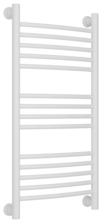 Полотенцесушитель, Сунержа, Богема +, выгнутая, водяной, ширина, мм-450, глубина, мм-90, высота, мм-862, межосевое расстояние-400, подключение-диагональное/нижнее/вертикальное, температура теплоносителя-до 95°С, мощность-Вт-421, присоединительный размер-Н, артикул 30-0221-8040
