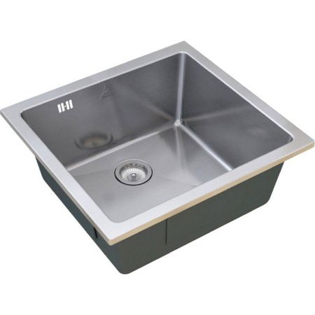 Кухонная мойка ZorG R SH R 4444 Матовый хром