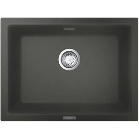 Мойка GROHE K700U с одной чашей, 610 x 460 мм, серый гранит (31655AT0) Мойка GROHE K700U с одной чашей, 610 x 460 мм, серый гранит (31655AT0)