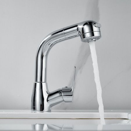 Смеситель для раковины многофункциональный Raffine F291, хром