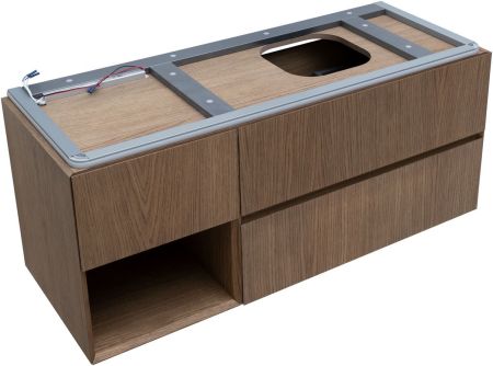 Тумба под раковину Allen Brau Infinity 120 1.21007.NO R дуб, артикул 1.21007.NO