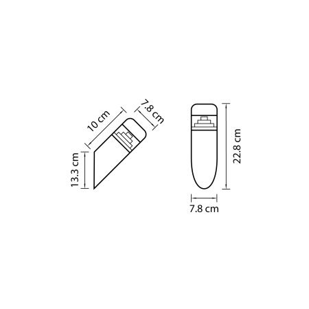 Светильник светодиодный уличный Raggio Lightstar 376607 Светильник светодиодный уличный Raggio Lightstar 376607