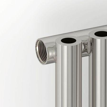 Отопительный радиатор ЭСТЕТ-0 н/ж 1200х180 / 4 сек (Состаренная Латунь), артикул 051-0331-1204