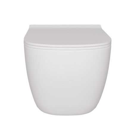 Унитаз подвесной Maretti Eleganza безободковый с микролифтом, EN10PBM10-844, белый, артикул EN10PBM10-844