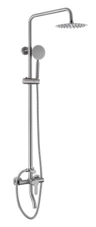 Душевая система со смесителем VESSEL Satin, артикул:VST3000S, VODA