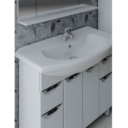 Тумба под раковину Vigo Callao 105 Белая, артикул J-2-1050(Элеганс)