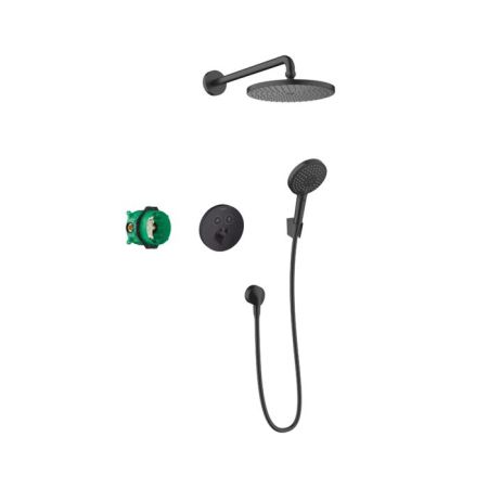 HG Raindance  Душ. cистема, цвет черный матовый, артикул 27959670