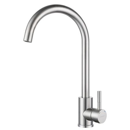 Смеситель для кухни GranFest Z-5410, нержавейка