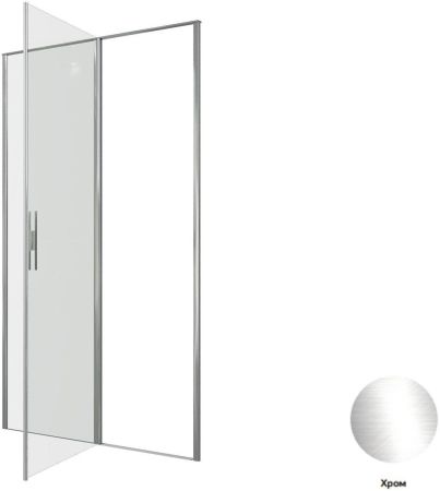 Душевая дверь Allen Brau Priority 120 3.31007.00 хром, артикул 3.31007.00