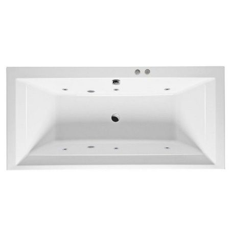 Ванна EXCELLENT Crown Grand 190x90 "SOFT" (хром)