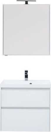Мебель для ванной Aquanet Гласс 60 белый, артикул 00240458