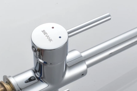 Смеситель для кухни с подключением фильтра Shevanik S128, хром, артикул S128