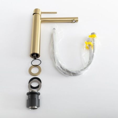 RELAX-LC2-01-W0 Смеситель для накладной раковины однорычажный без донного клапана, хром, артикул RELAX-LC2-01-W0