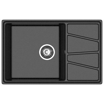 Кухонная мойка GranFest VERTEX 780L, черный
