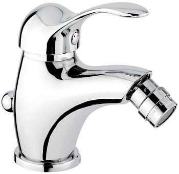 Смеситель Melody с донным клапаном для биде, цвет хром