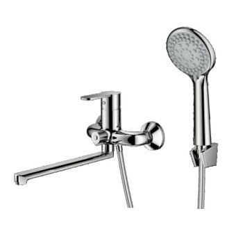 Смеситель для ванны Prohanss P64.22, хром