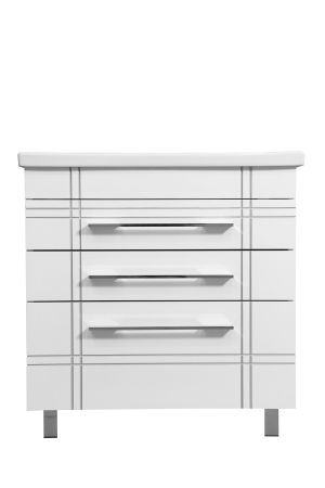 Тумба "Опера 80", патина серебро, Сомо 80, артикул SP-00000015