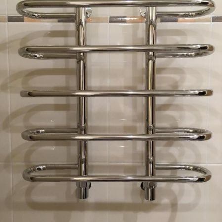 Водяной полотенцесушитель Ника Mix Вираж 120x50 Хром