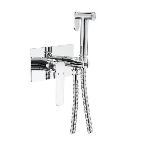 Гигиенический душ со смесителем Shevanik S8005, хром, артикул S8005