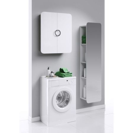 Подвесной шкаф Aqwella Аликанте 60 Alic.04.06/Gray Дуб седой, артикул Alic.04.06/Gray