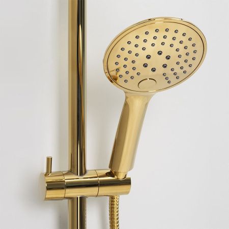 Душевая система WasserKRAFT Sauer A17101 Золото глянцевое, артикул A17101