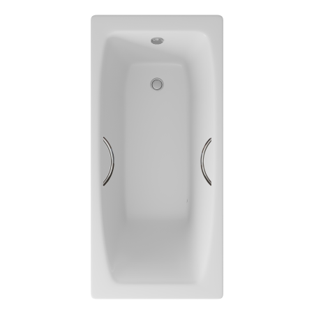 Ванна чугунная Delice Repos 1700х700, с ручками