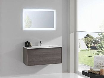 Комплект мебели IBX LUXOR, 1000 мм, 1 ящик, цвет пино джексон