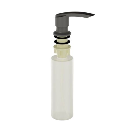 Дозатор для моющего средства Ulgran Quartz UQ-02-09, асфальт, артикул UQ-02-09