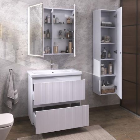 Тумба с раковиной напольная VIGO Finlay tn.FIN.COM.80.2Y, 80 см, артикул tn.FIN.COM.80.2Y-com