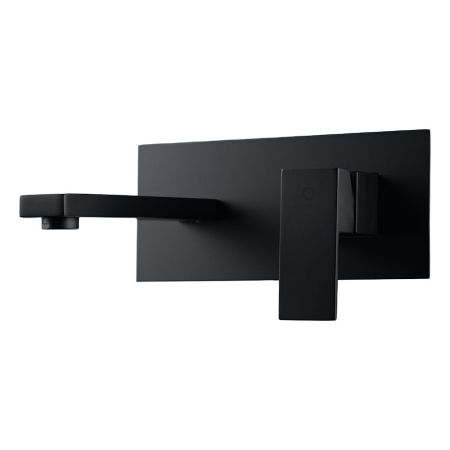 Смеситель для раковины встраиваемый FILARETE Fing FL4040BL, черный, артикул FL4040BL