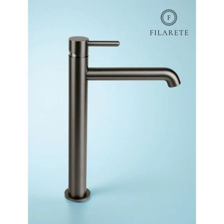 Смеситель для раковины высокий FILARETE Roun FL6020BG, графит, артикул FL6020BG