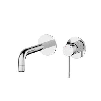 RELAX-BLI2-1-NOP-W0 Смеситель для раковины встраиваемый с внутренней частью, без донного клапана, черный матовый