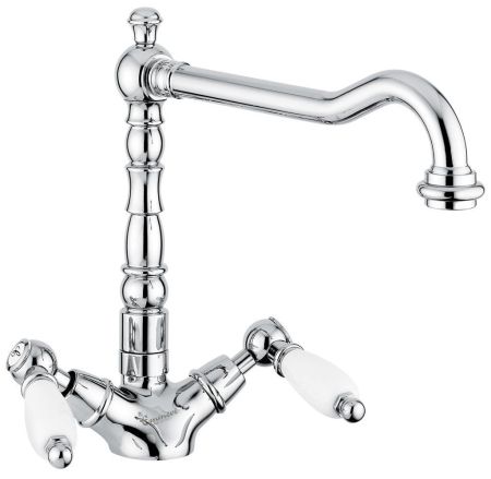 Смеситель Deco Ceramic для кухни, цвет хром, артикул 121617CR