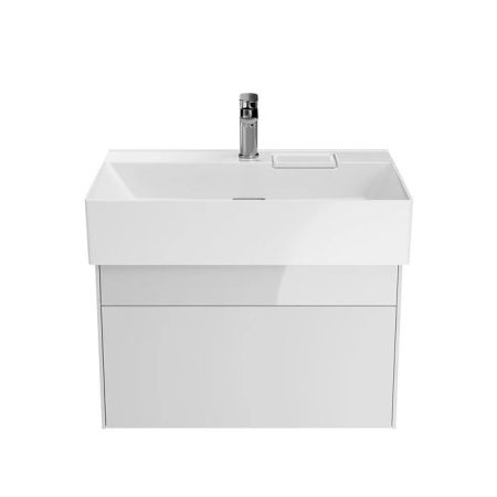 Тумба LOGICA подвесная 2 ящика 70 см, белоснежный, артикул LOG.70.2\WHT