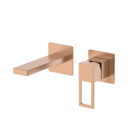 Смеситель для раковины DQ Dortmund встраиваемый настенный браш.роз.золото (DA1714433), артикул DA1714433