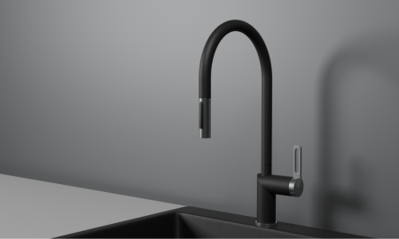 Смеситель для кухни GRANULA с выдвижным изливом (8172, ТУРМАЛИН), артикул 8172, ТУРМАЛИН