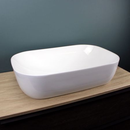 Раковина чаша Maretti FL13NS66-844, белая, артикул FL13NS66-844