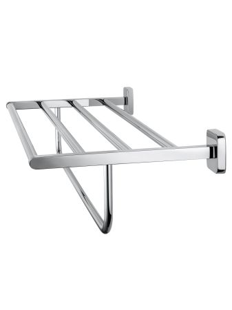 Полотенцедержатель с полкой WONZON & WOGHAND STILL, Хром (WW-6681), артикул WW-6681