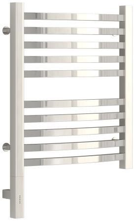 Полотенцесушитель, Сунержа, Аркус 3.0, электрический, ширина, мм-430, глубина, мм-92, высота, мм-620, межосевое расстояние-400, подключение-нижнее слева, электрокомплект-МЭМ, мощность, Вт-300, материал-нержавеющая сталь, цвет-сталь