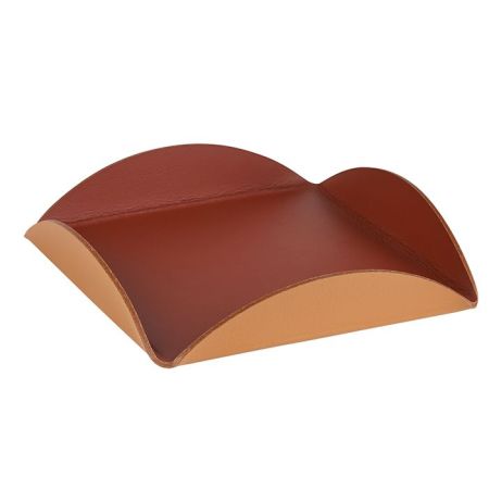 ADJ Подставка для сервировки, 15x15 см., цвет: бордо/коньяк, артикул 0020.30/09